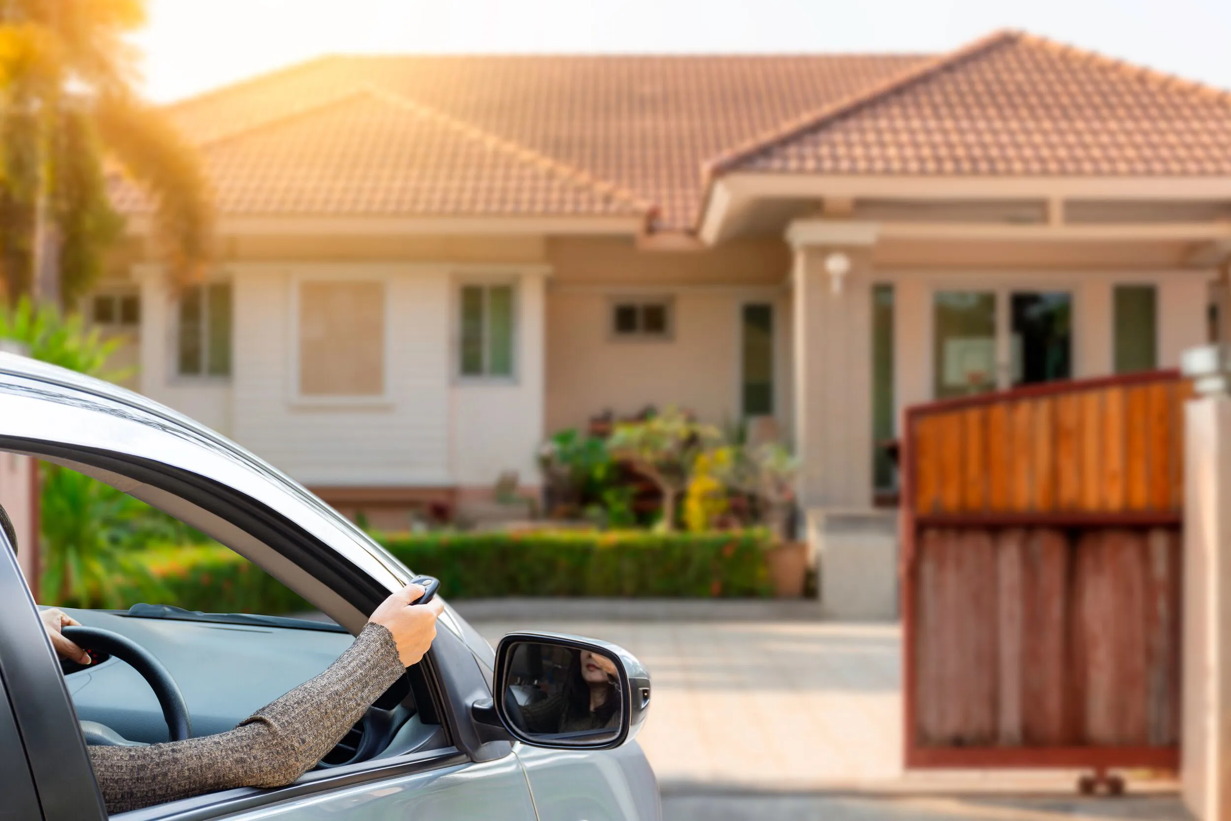 Car and home.