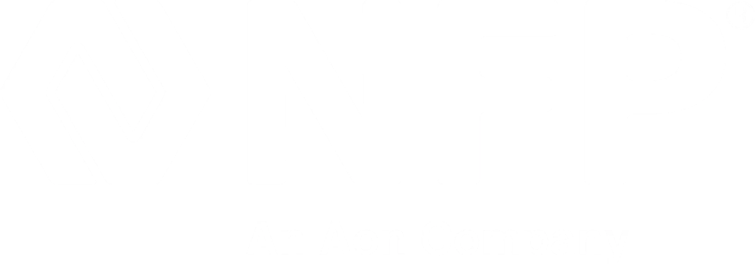 NFP AON logo white.